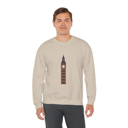 Unisex Heavy Blend™ Crewneck Sweatshirt Breathable - Big Ben Iconic British Tower