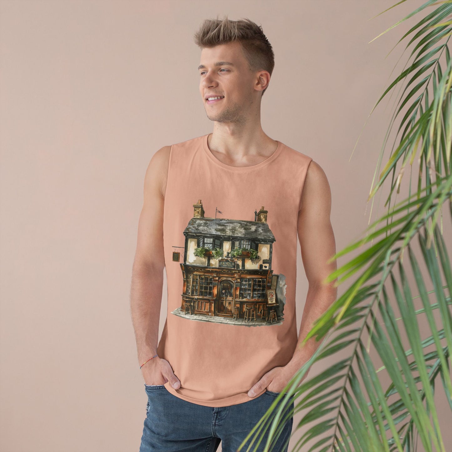 Unisex Barnard Tank - British Historic House - Classic Architectural Elegance