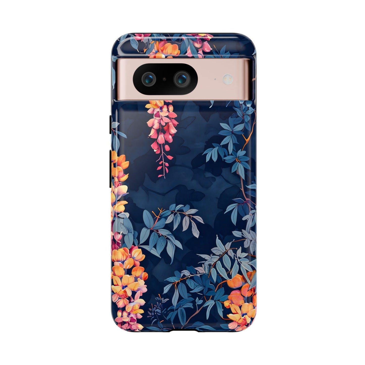 Floral iPhone Case, Tough Phone Cover, Gift for Her, Nature Lover Accessory, Spring Decor, Unique Floral Design