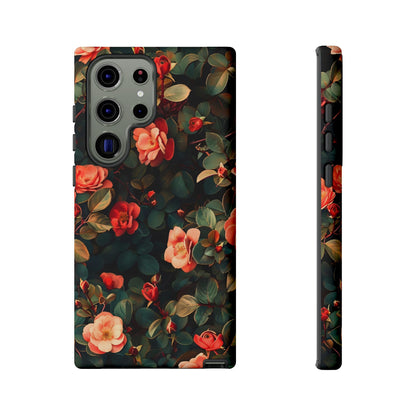 Floral Phone Case - Elegant Floral Design, Tough Protective Case, Perfect Gift for Her, Trendy Phone Accessories, Mother’s Day, Birthday