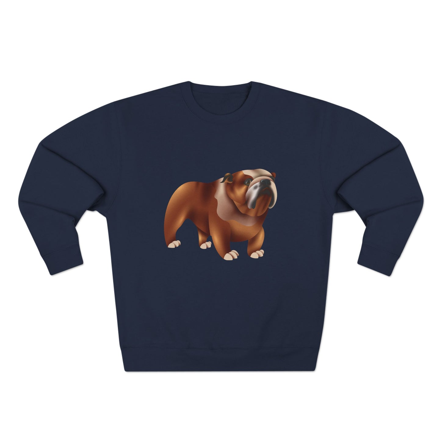 Unisex Crewneck Sweatshirt - Adorable British Dog