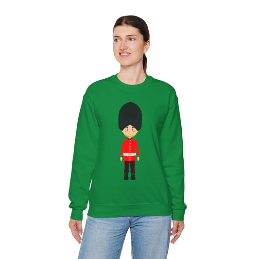 Unisex Heavy Blend™ Crewneck Sweatshirt - Scarlet Pride - The Classic British Soldier
