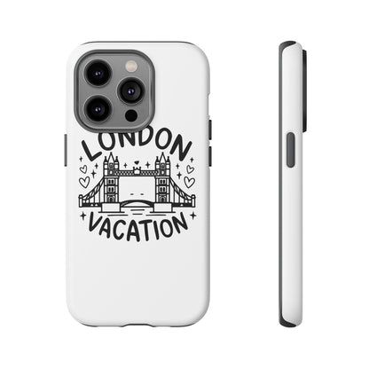 London Vacation Phone Case, Travel Accessories, Unique Gift, London Lover, Custom Phone Cover, Vacation Souvenir