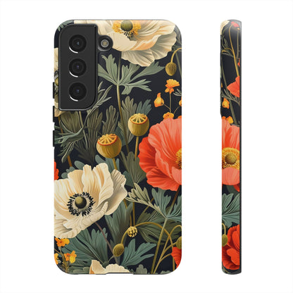 Floral Phone Case - Tough Cases with Vibrant Garden Design, Phone Accessory, Gift for Her, Spring Style, Nature Lover