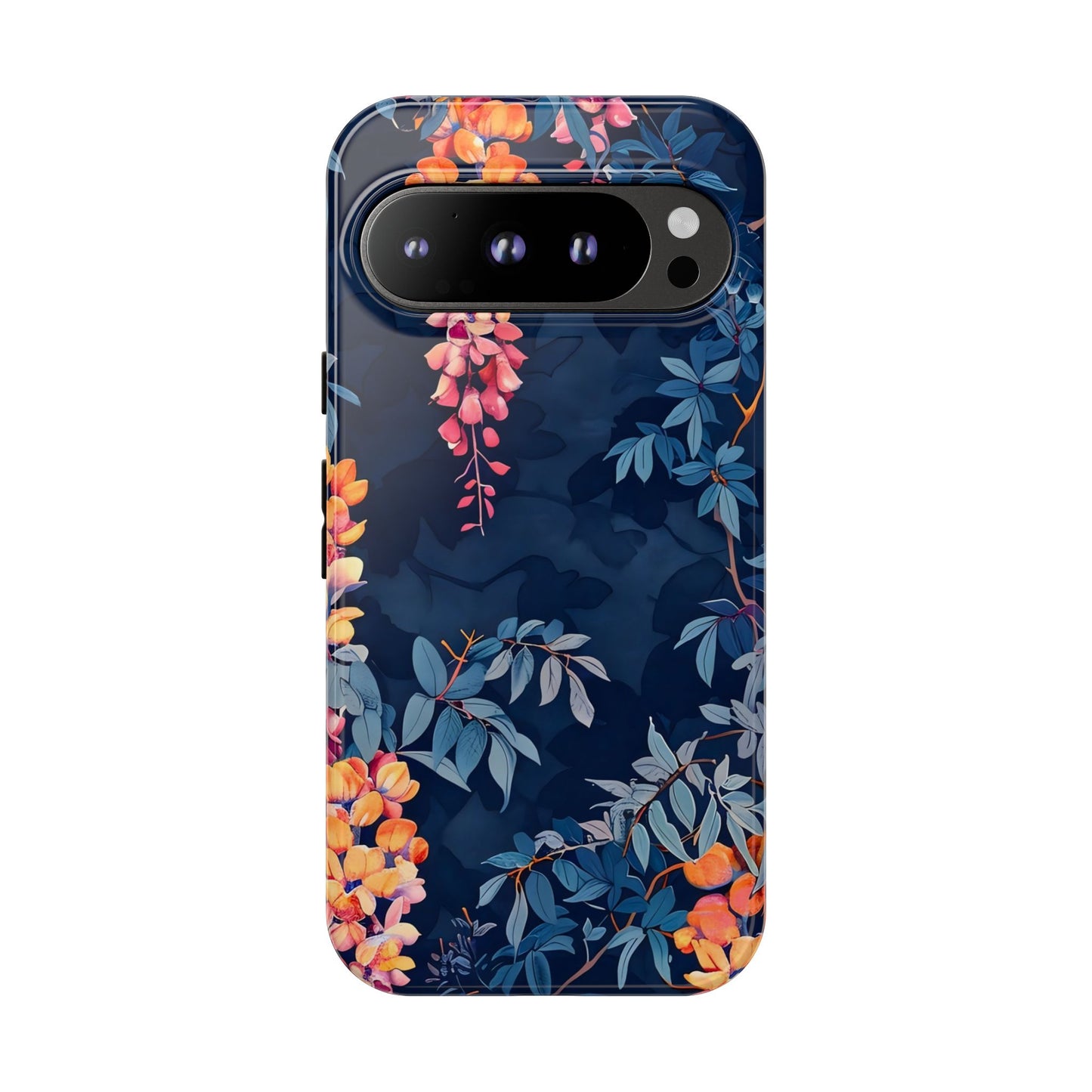 Floral iPhone Case, Tough Phone Cover, Gift for Her, Nature Lover Accessory, Spring Decor, Unique Floral Design