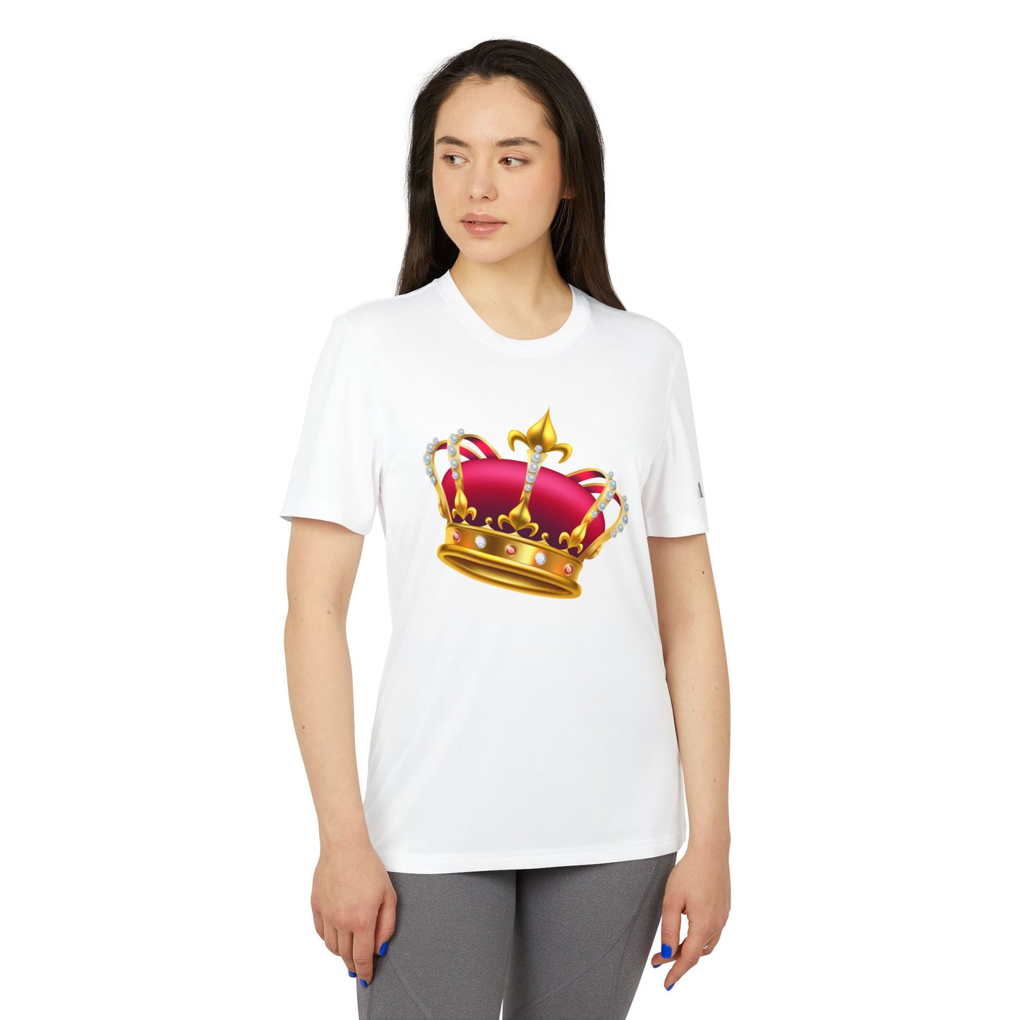 Unisex Sport T-shirt - Cool Athletic Wear for Fitness Enthusiasts - British Royal Crown Design