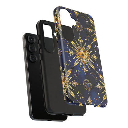 Tough Cases Phone Case with Celestial Design, Stylish Phone Cover, Unique Gift for Space Lovers, Durable Protection, Cosmic Art