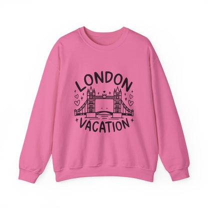 Unisex Heavy Blend™ Crewneck Sweatshirt Versatile - London's Vacation