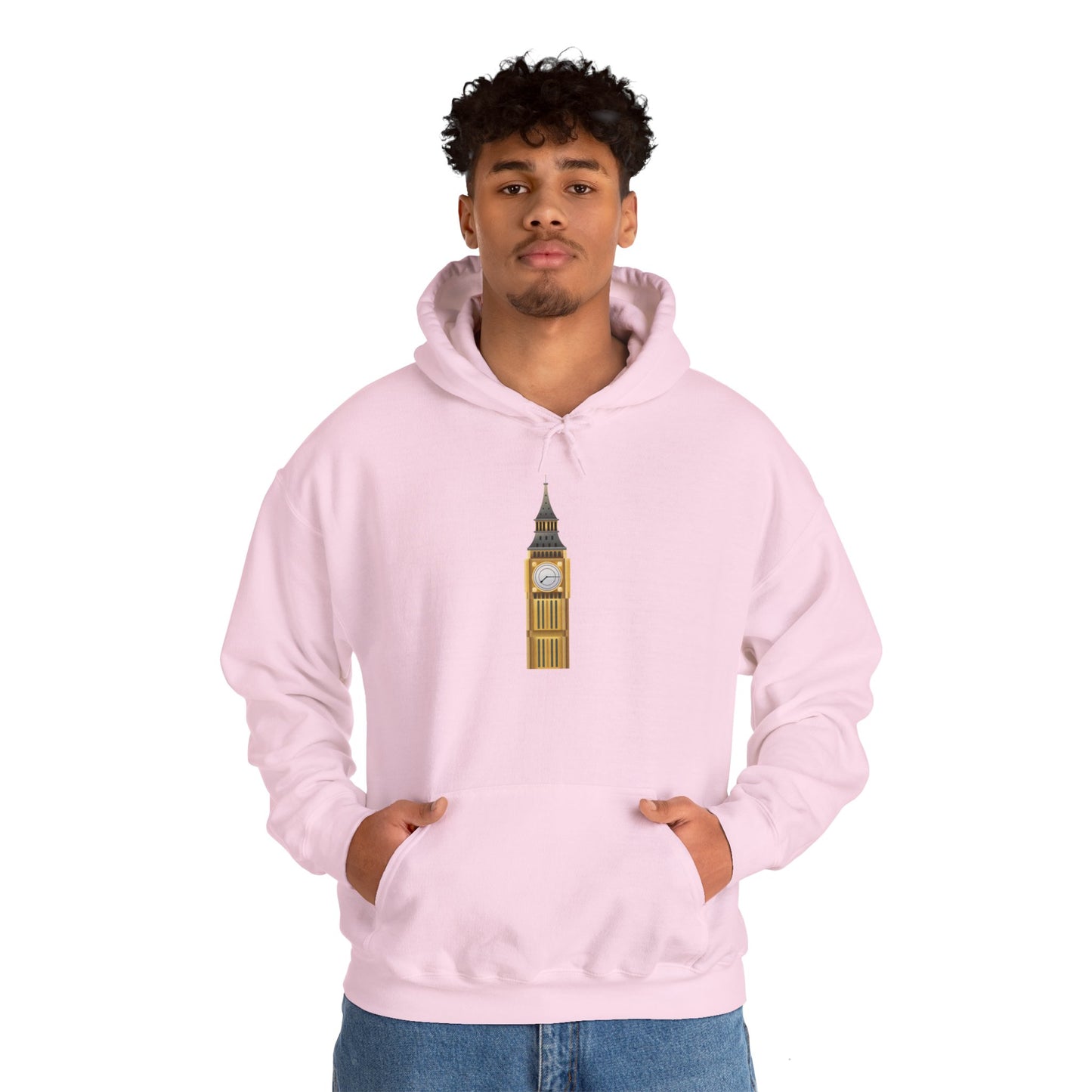 Unisex Heavy Blend™ Hooded Sweatshirt - Iconic Big Ben Clock Tower