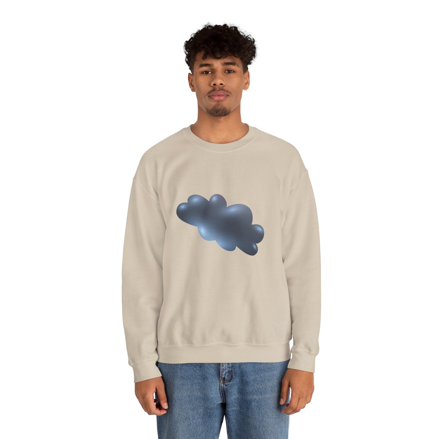Unisex Heavy Blend™ Crewneck Sweatshirt Cozy - Serene Cloudscape