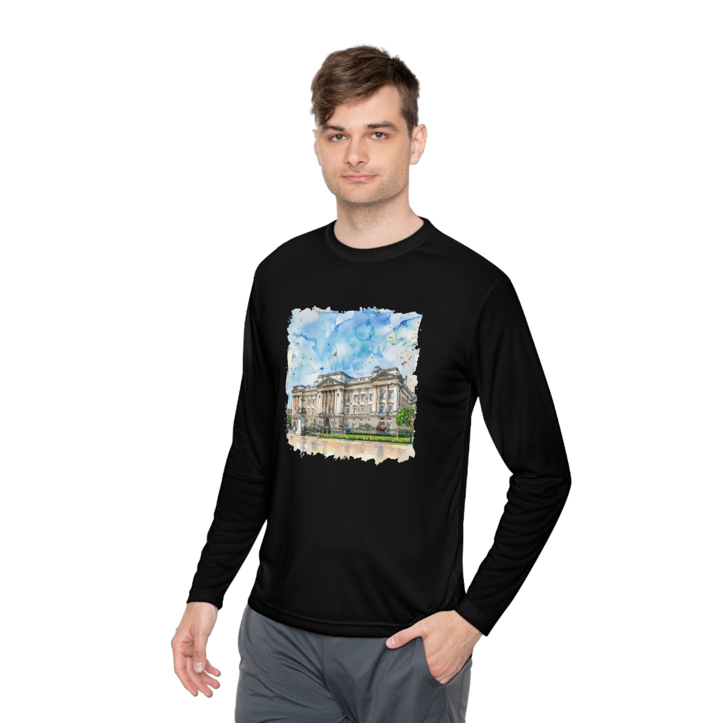 Unisex Lightweight Long Sleeve Tee - British Nature - Scenic Landscapes and Natural Beauty