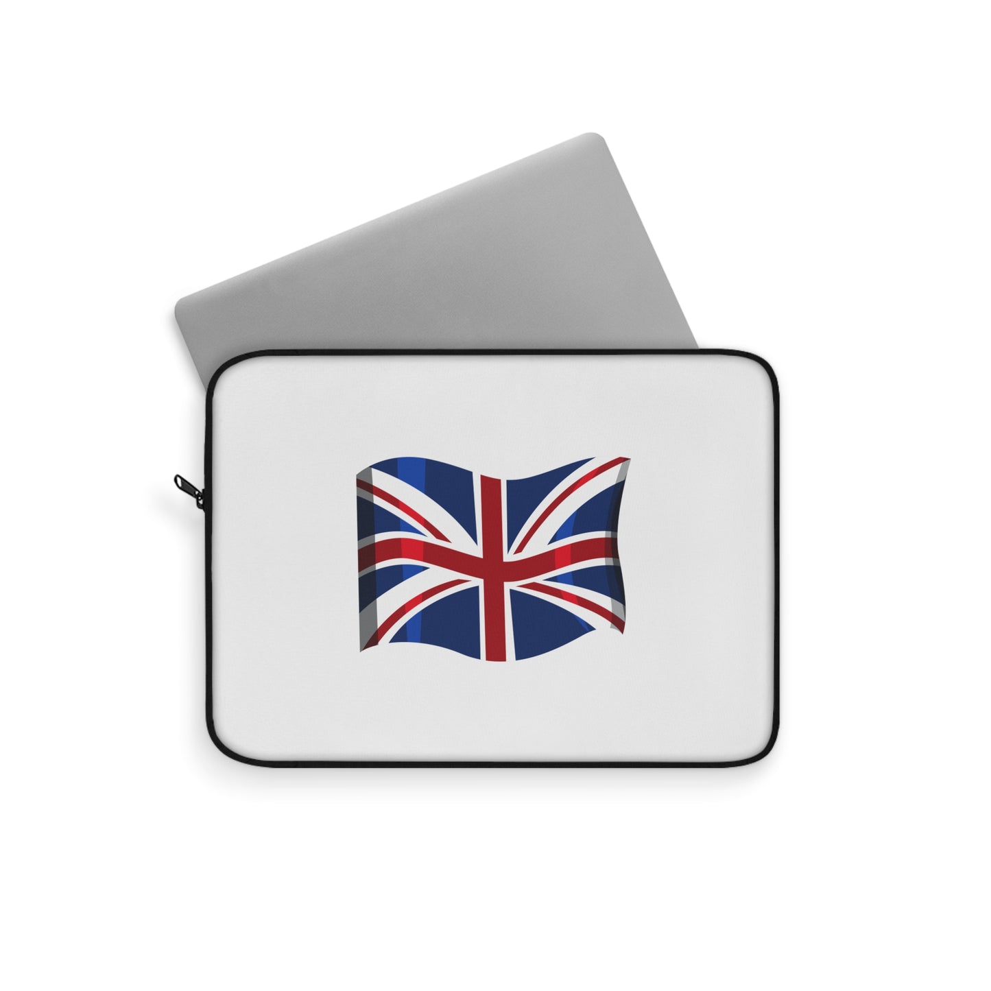 Laptop Sleeve with British Flag Design | Stylish Computer Case for Travelers, Gift for UK Lovers, Office Accessory, Unique Tech Case