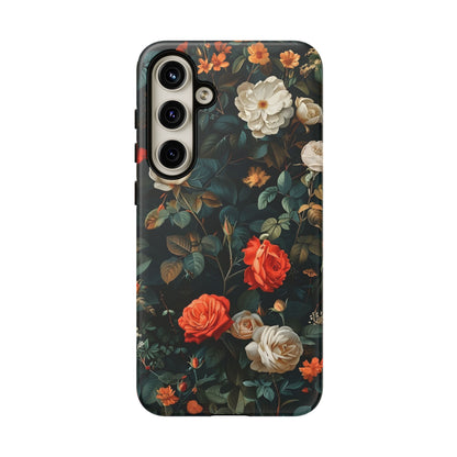 Floral Phone Case | Tough Cases with Elegant Design | Gift for Her, Mother's Day, Birthdays, Personalized, Trendy Tech Accessories