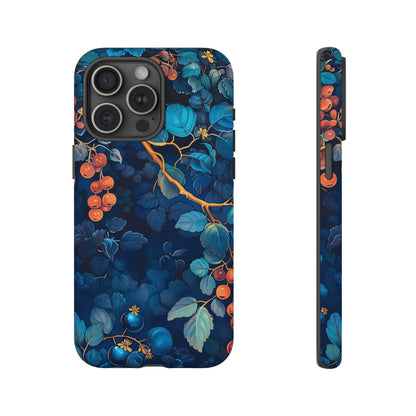 Artistic Phone Case with Floral Design, Tough Cases for iPhone, Nature-Inspired Accessory, Unique Gift for Her, Protective Cover