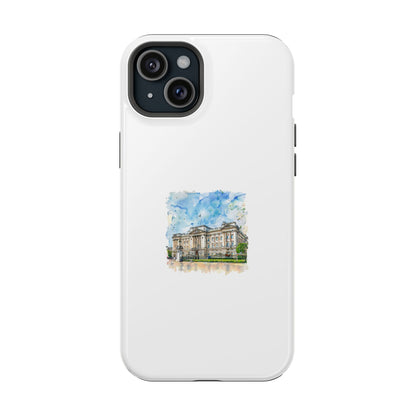 Artistic Magnetic Phone Case, Custom Tough Case, Unique Phone Cover, Gift for Travelers, Landscape Design, Protective Case