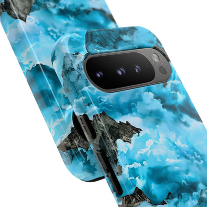Mountain Wave Phone Case - Adventure Gear, Outdoor Gifts, Stylish Cases, Trendy Accessories, Nature Lovers