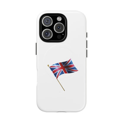 Union Jack Tough Magnetic Phone Case, Stylish Phone Cover, Unique Gift, Durable Phone Protector, British Flag Case, Travel Accessory