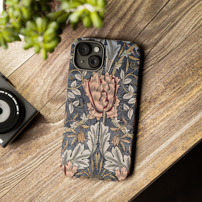 Floral Phone Case, Tough Cases for Stylish Protection, Flower Design, Gift for Her, Phone Accessories, Trendy Mobile Covers