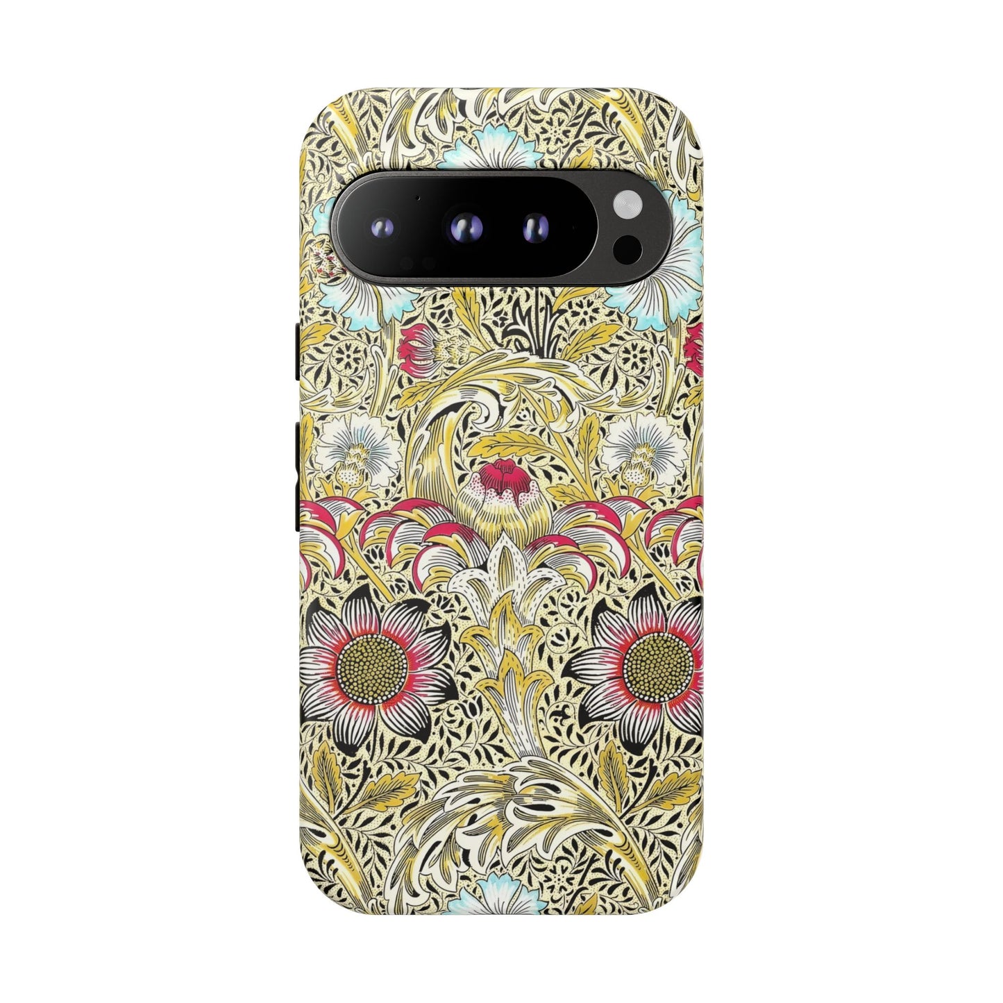 Floral Phone Case - Tough Cases, Floral Design, Stylish, Protective, Unique Gift for Her, Phone Accessories