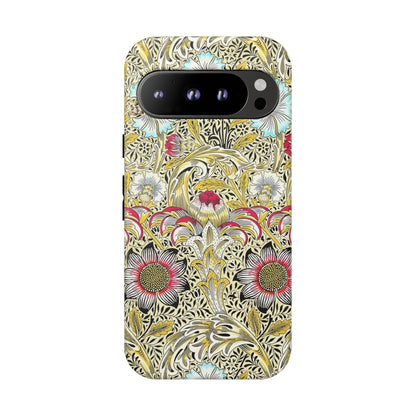 Floral Phone Case - Tough Cases, Floral Design, Stylish, Protective, Unique Gift for Her, Phone Accessories