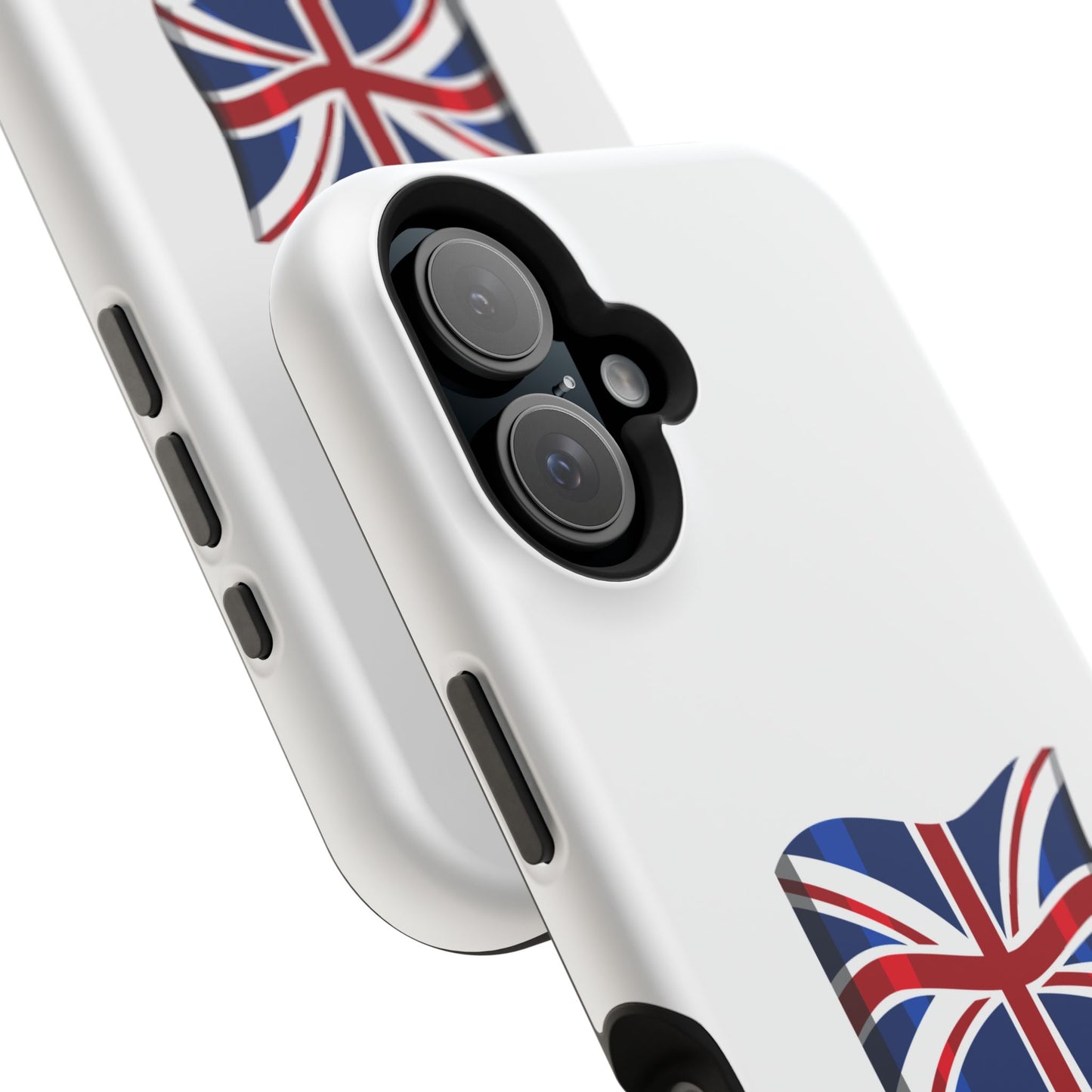UK Flag Magnetic Phone Case, Durable Tough Cover, Gift for Patriots, Ideal for Travelers, Accessories for Holidays