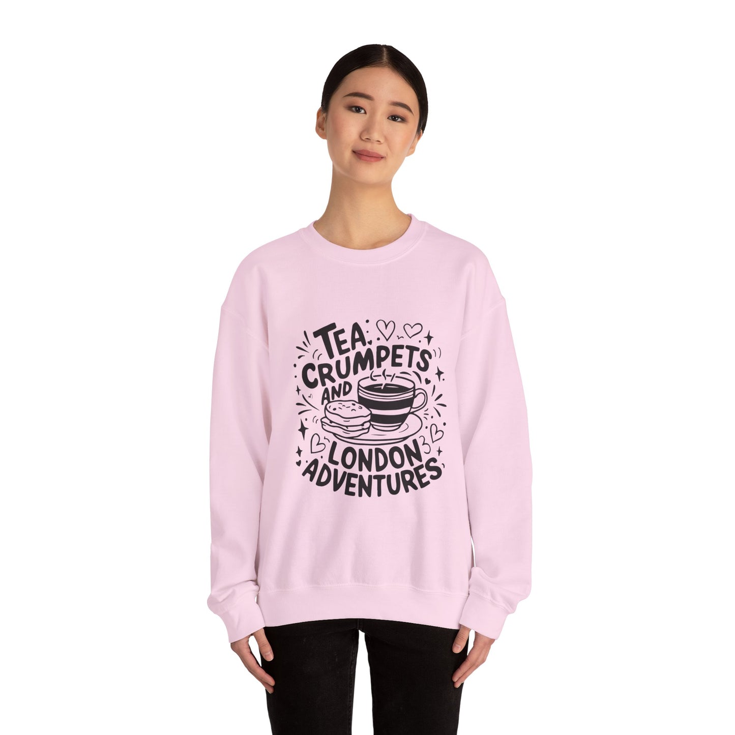 Unisex Heavy Blend™ Crewneck Sweatshirt - London's Cozy Adventures