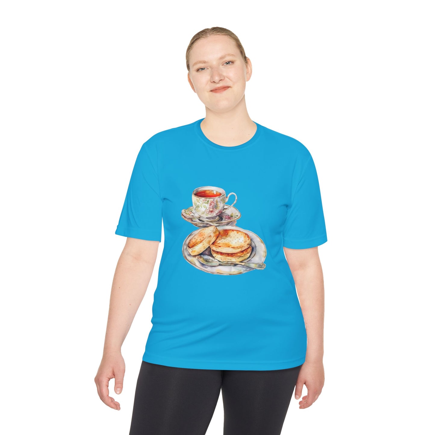 Unisex Moisture Wicking Tee - Gourmet Food Art Print for Kitchen Decor