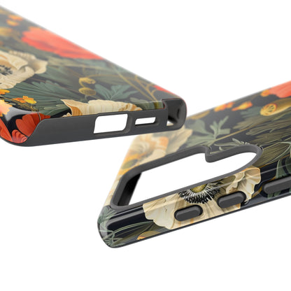 Floral Phone Case - Tough Cases with Vibrant Garden Design, Phone Accessory, Gift for Her, Spring Style, Nature Lover
