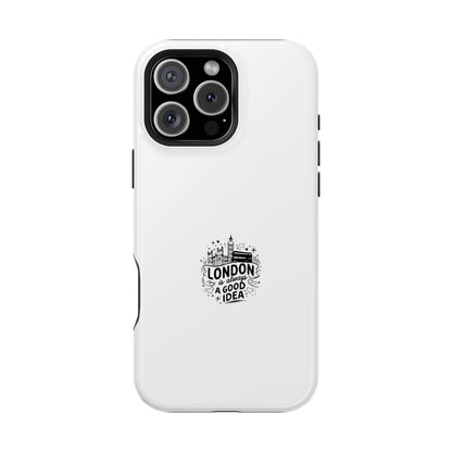 London Good Idea Magnetic Phone Case, Travel Accessories, Unique Gift, Phone Cover, London Souvenir, Custom Case