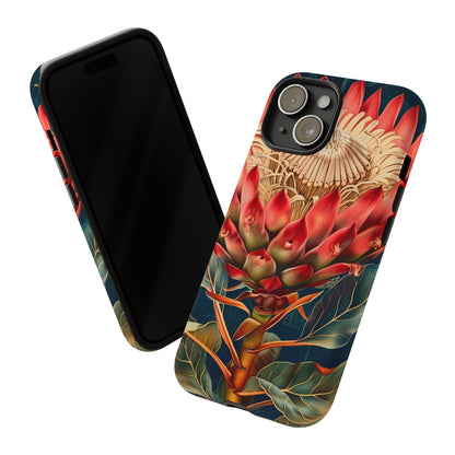 Tough Cases: Vibrant Floral Phone Case, Tough Phone Covers, Floral Art Cases, Nature Design Accessories, Gift for Nature Lovers