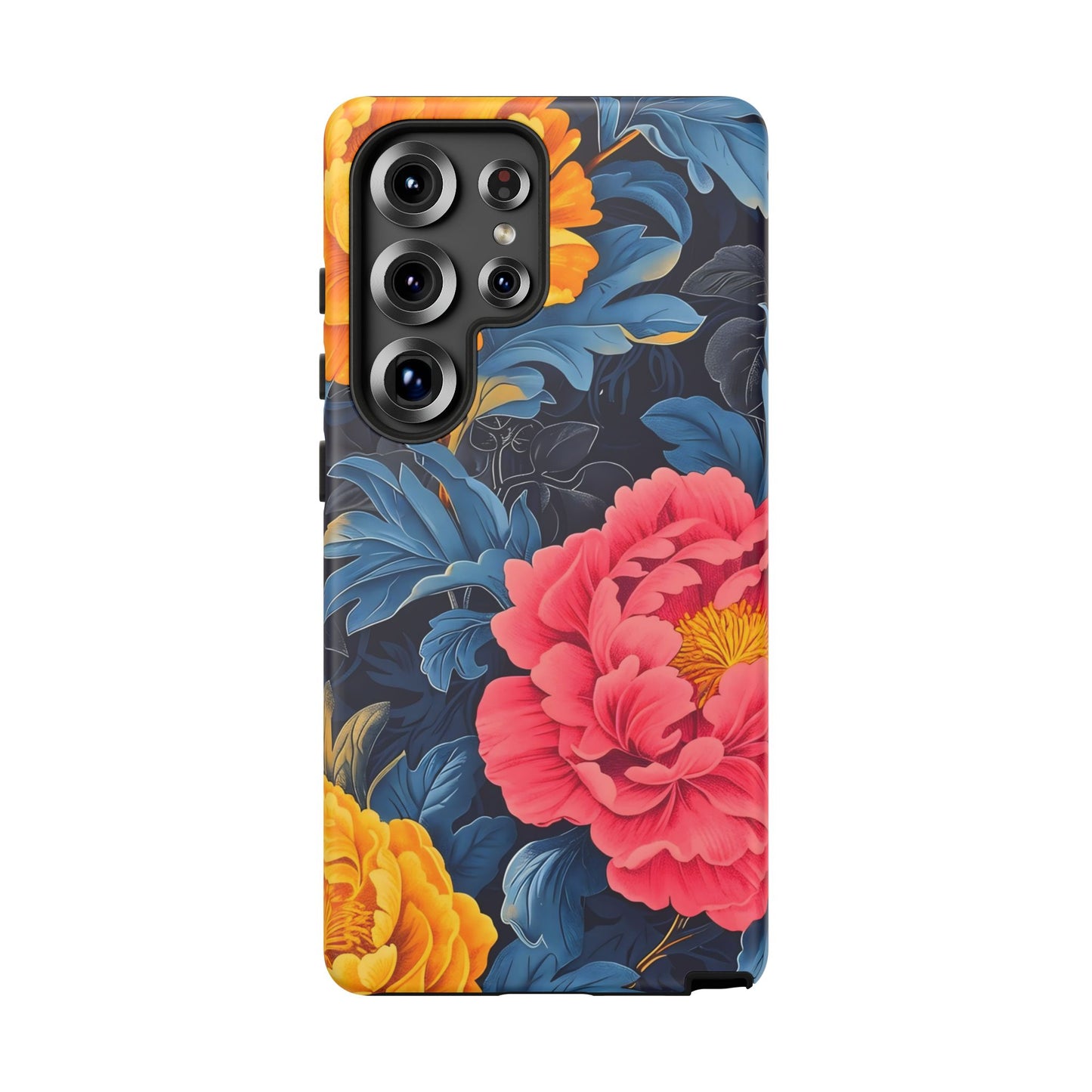 Floral Phone Case, Tough Cases, Stylish Mobile Cover, Gifts for Her, Phone Accessories, Unique Flower Design