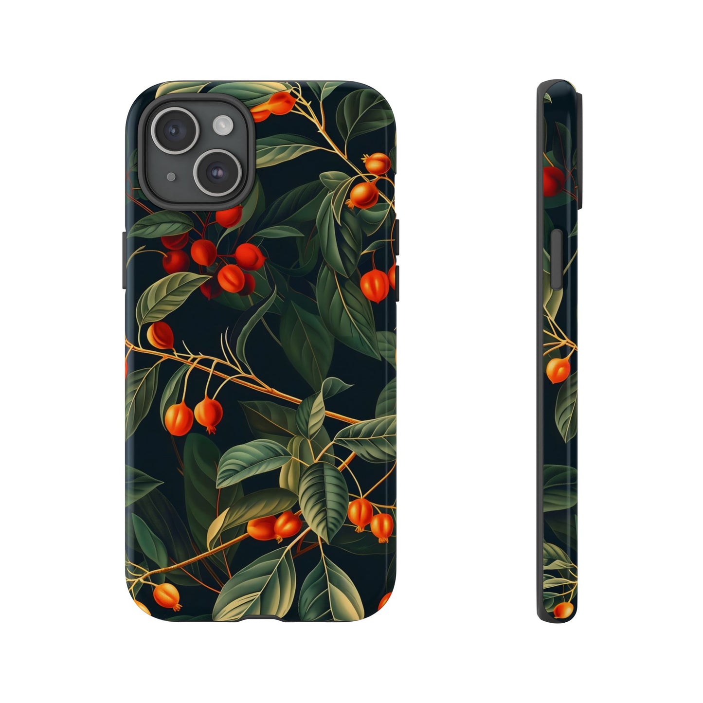 Tough Cases, Floral Phone Case, Nature-Inspired Tech, Unique Gift, Phone Accessory, Botanical Design, Fall Vibes