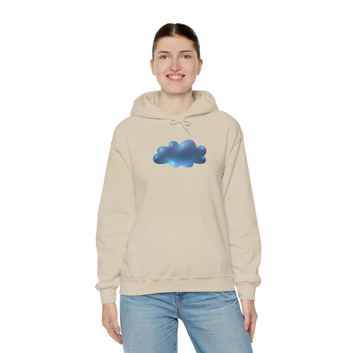Unisex Heavy Blend™ Hooded Sweatshirt - Serene Cloudscape