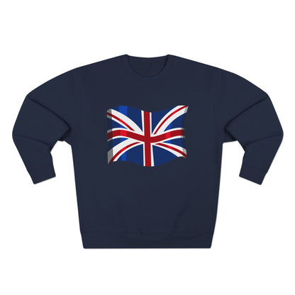Unisex Crewneck Sweatshirt - Classic UK Flag