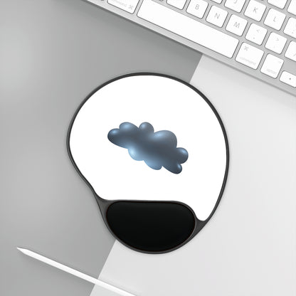 Soft Cloud Mouse Pad with Wrist Rest, Ergonomic Office Accessory, Cute Desk Decor, Gift for Gamers and Students, Home Office Essentials