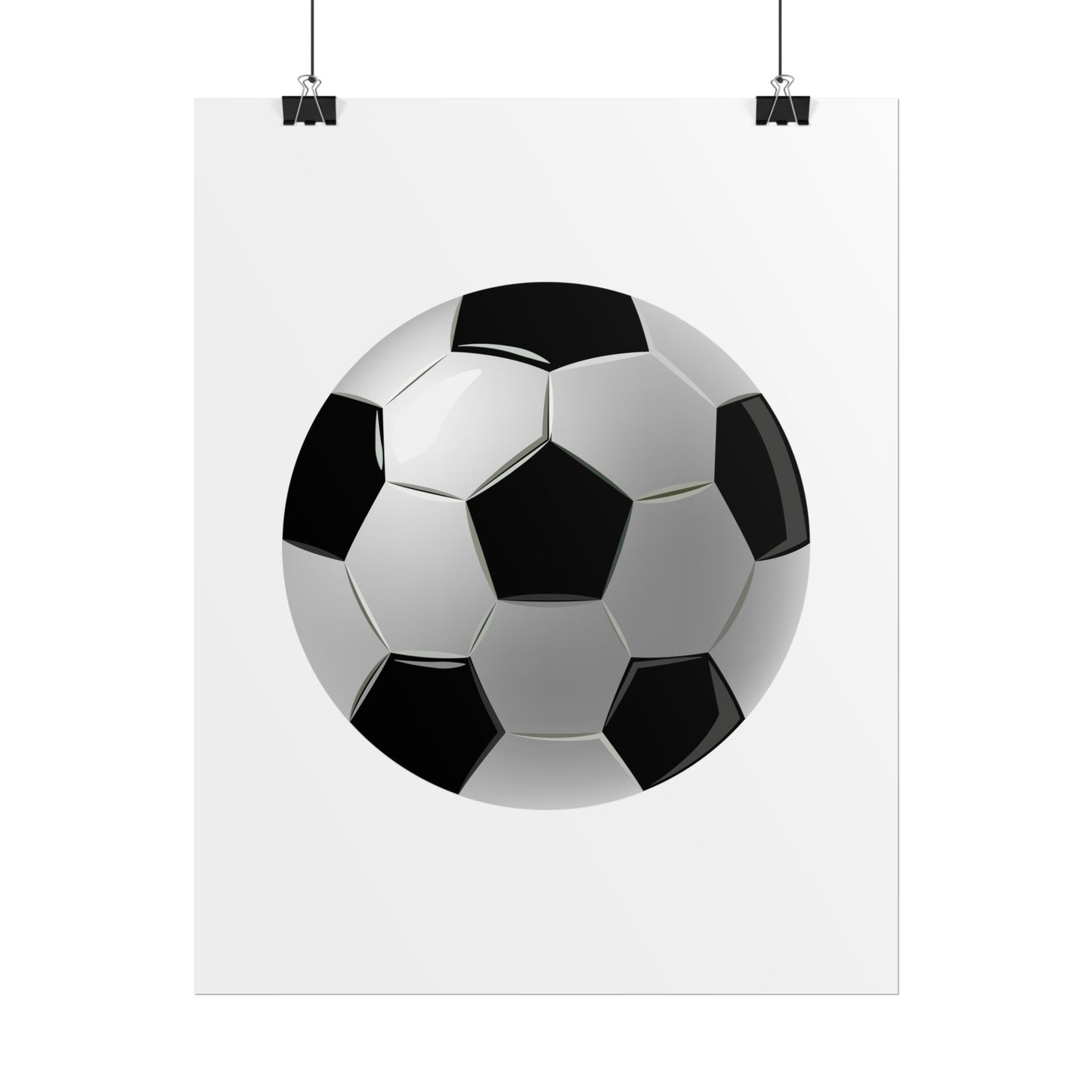 Soccer-Themed Rolled Posters | Perfect for Sports Decor, Game Room, Youth Birthdays, Gifts for Soccer Fans, Wall Art