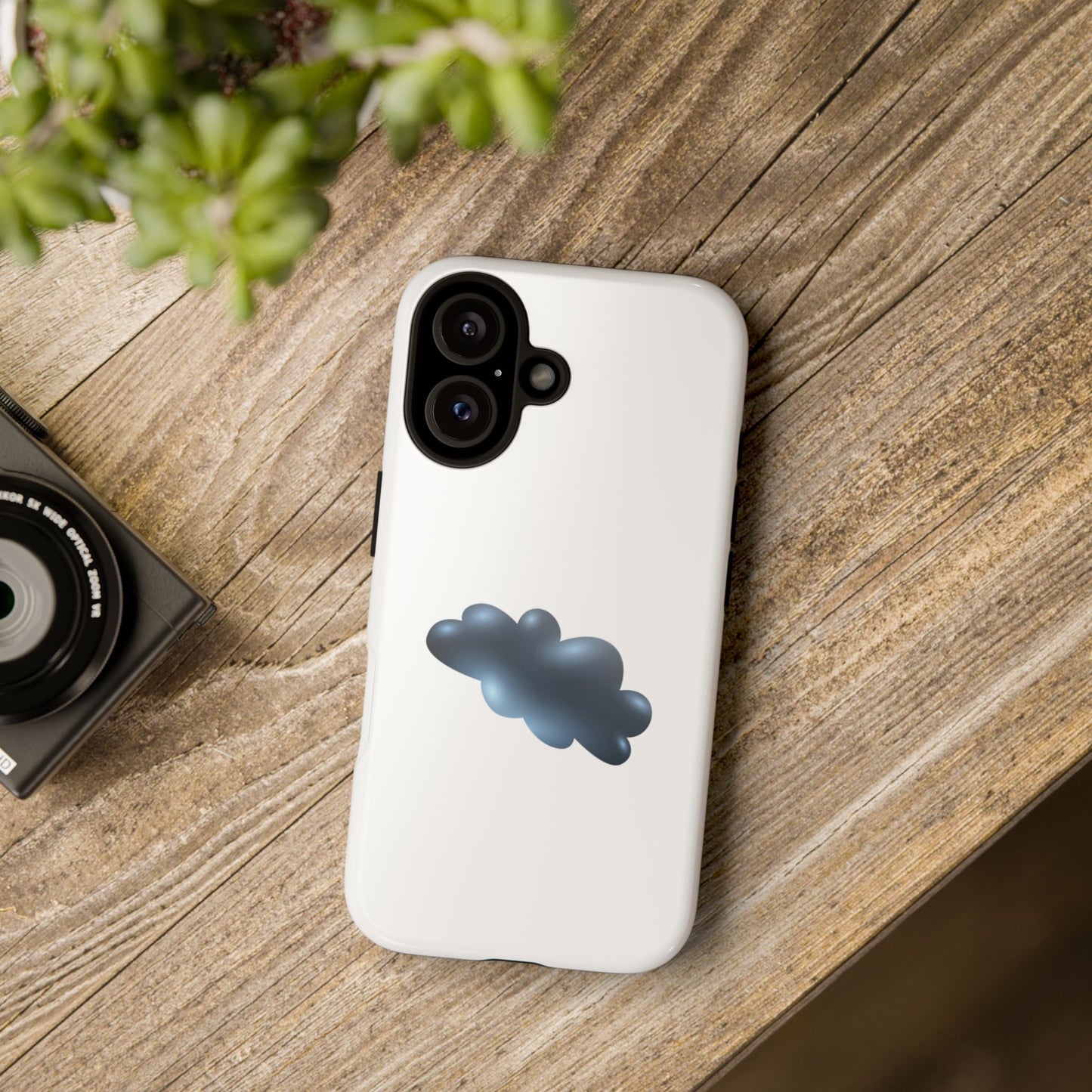 Cloud Design Tough Phone Case - Unique Protection for Stylish Owners