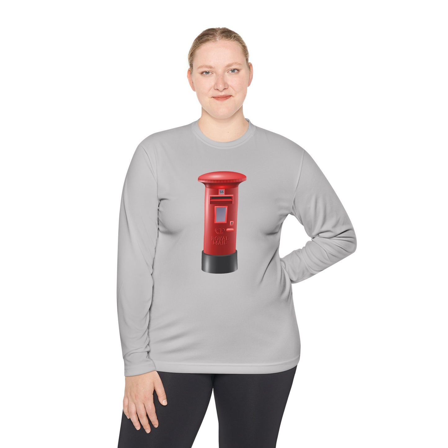 Long Sleeve Tee - Retro Red Mailbox - Perfect for Postal Lovers