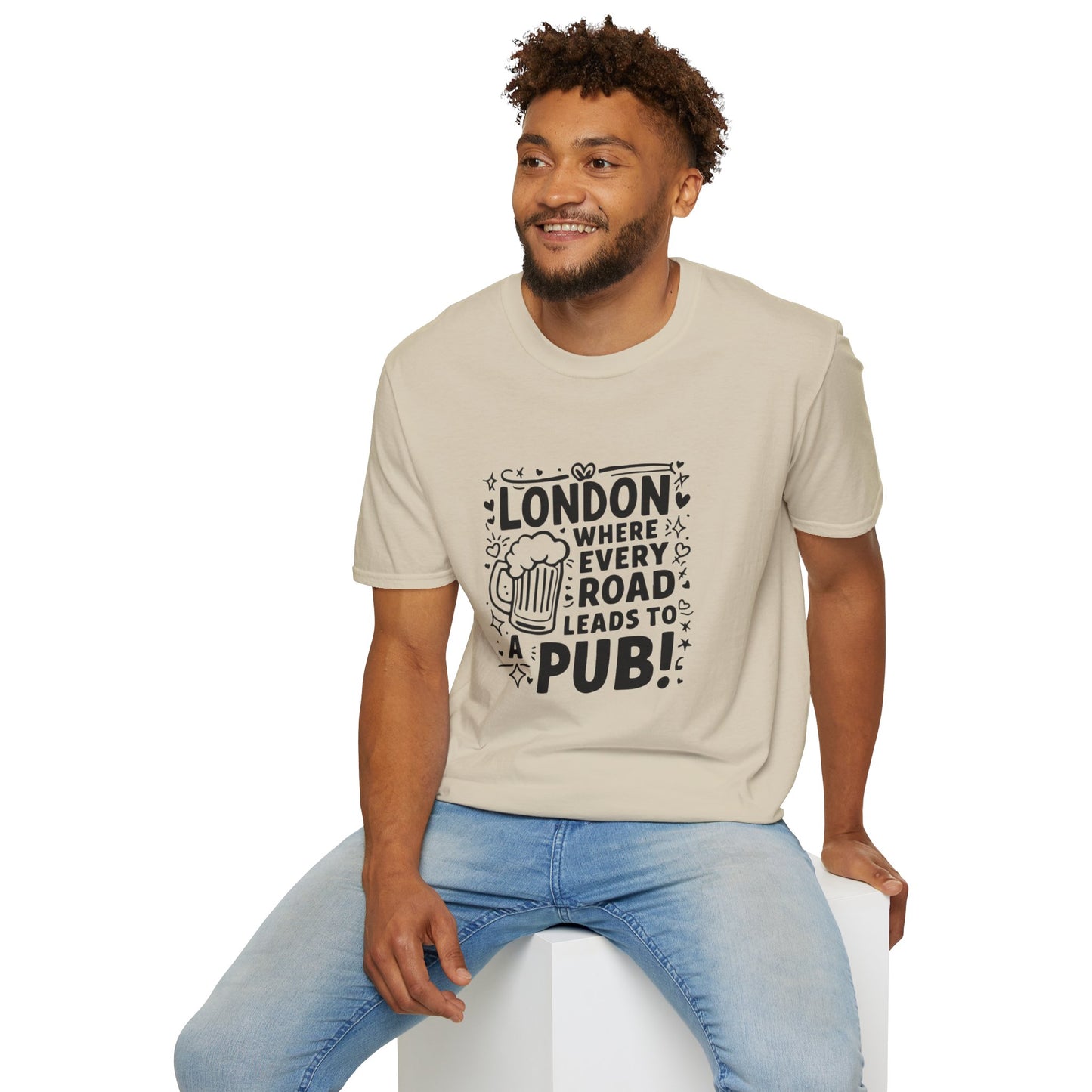 London's Pub Classy Unisex Softstyle T-Shirt