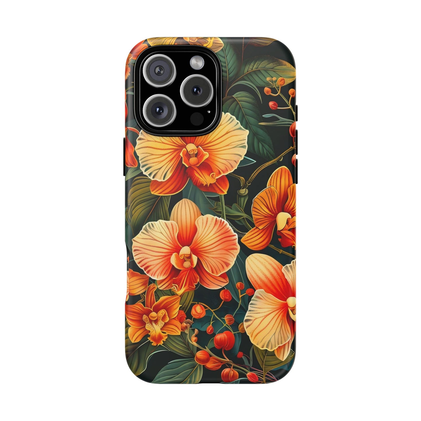 Floral Phone Case - Tough Cases, Protective Cover, Gift for Her, Smartphone Accessory, Floral Design, Nature-Inspired