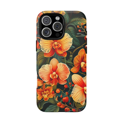 Floral Phone Case - Tough Cases, Protective Cover, Gift for Her, Smartphone Accessory, Floral Design, Nature-Inspired