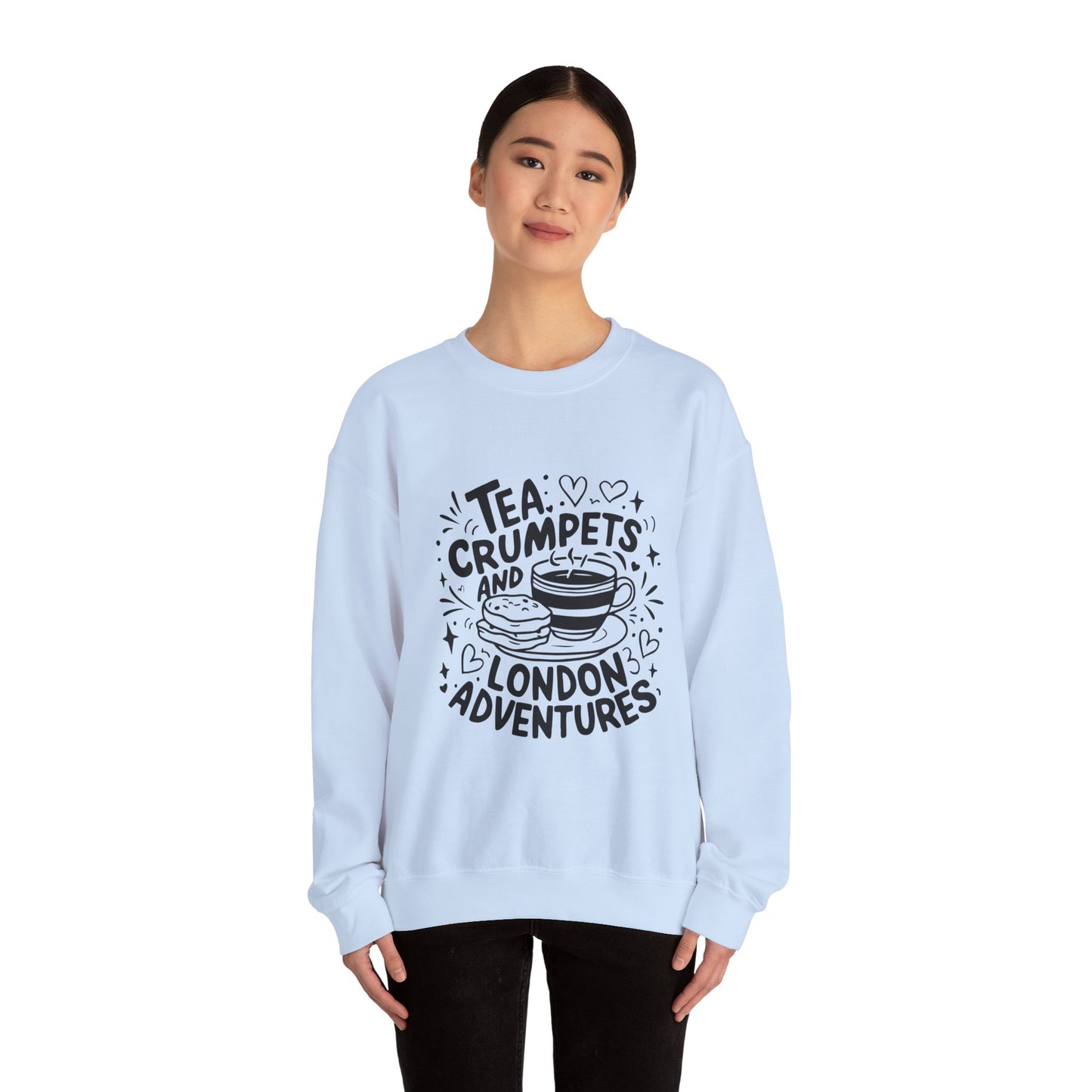 Unisex Heavy Blend™ Crewneck Sweatshirt - London's Cozy Adventures