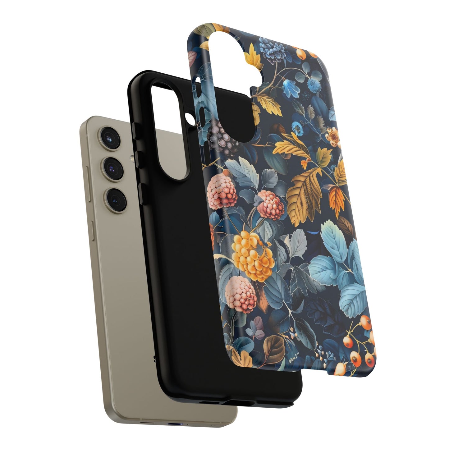 Floral iPhone Case, Tough Phone Cover, Nature-inspired Accessory, Gift for Her, Trendy Protection Case