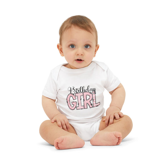 Birthday Girl Infant Jersey One Piece - Cute Baby Bodysuit for Celebrations