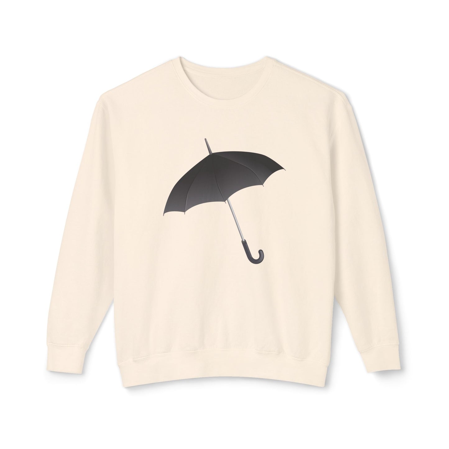 Unisex Lightweight Crewneck Sweatshirt - Regal Royal Umbrella