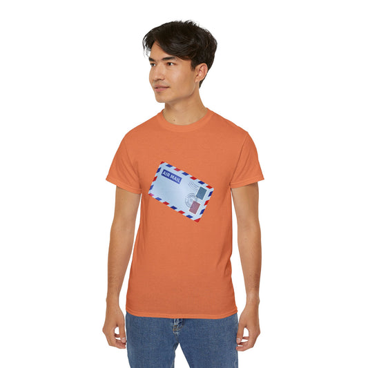 Unisex Ultra Cotton Tee - Vintage British Air Mail