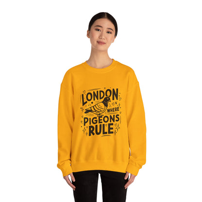 Unisex Heavy Blend™ Crewneck Sweatshirt - Pigeons Rule in London