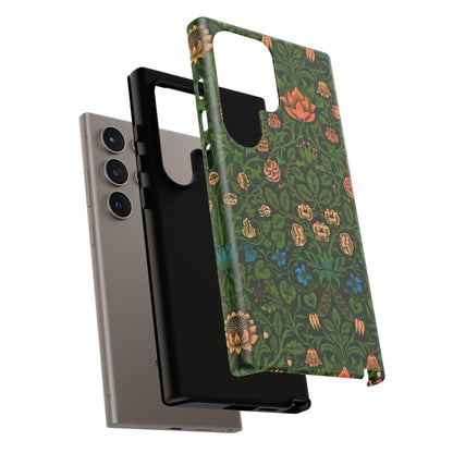 Crimson Leaf Whirl – Phone Case - Tough Cases