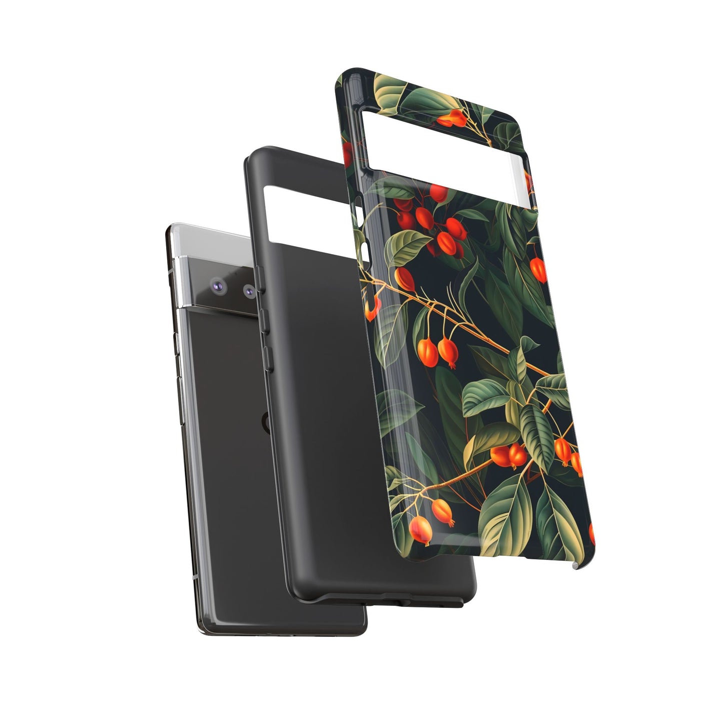 Tough Cases, Floral Phone Case, Nature-Inspired Tech, Unique Gift, Phone Accessory, Botanical Design, Fall Vibes