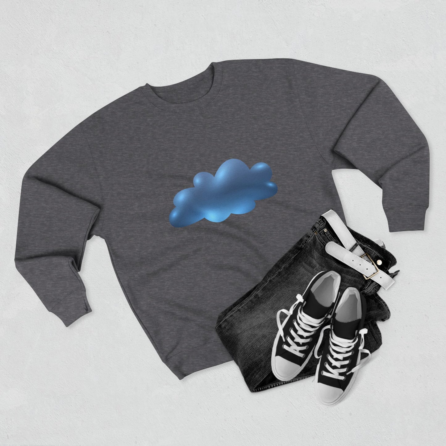 Unisex Crewneck Sweatshirt - Serene Cloudscape Dreamy Cloud